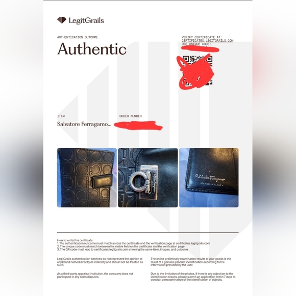 Salvatore Farrigamo Black Designer Embossed Leather Bag With COA - Picture 15 of 15